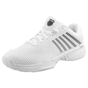 K-Swiss Women's Hypercourt Express 2 - Clay - White/Black Cushioned Midsole Design Reactive Propulsion System