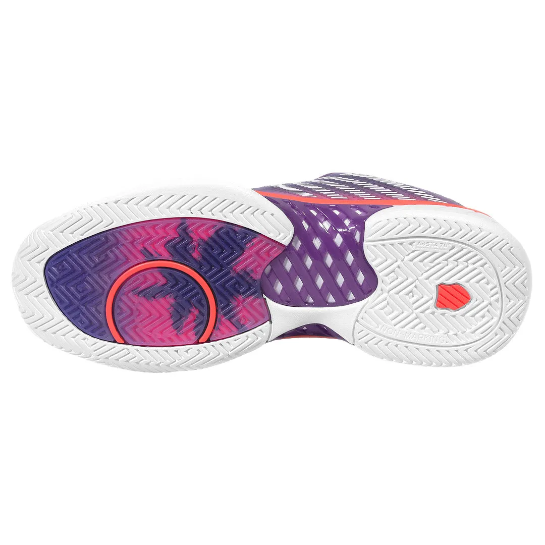 young adults K-Swiss Women's Hypercourt Express 2 - Purple Plumeria/Hot Coral