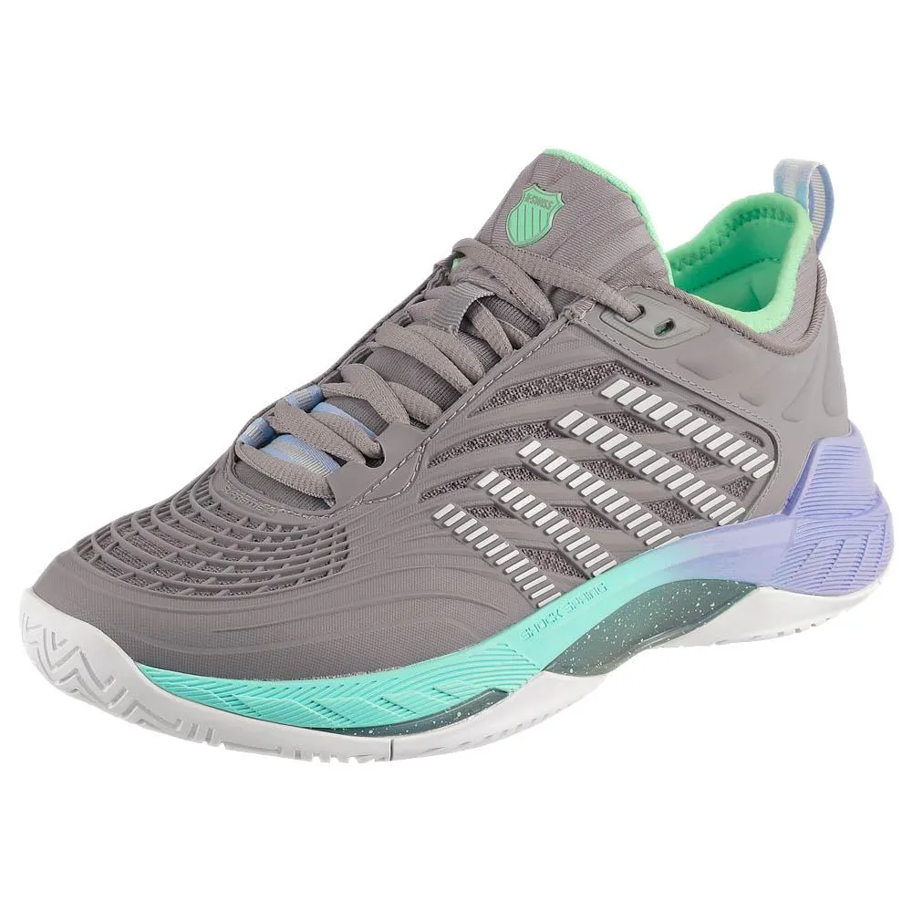 Shockproof K-Swiss Women's Hypercourt Supreme 2 - Lilac Gray/Nimbus Cloud