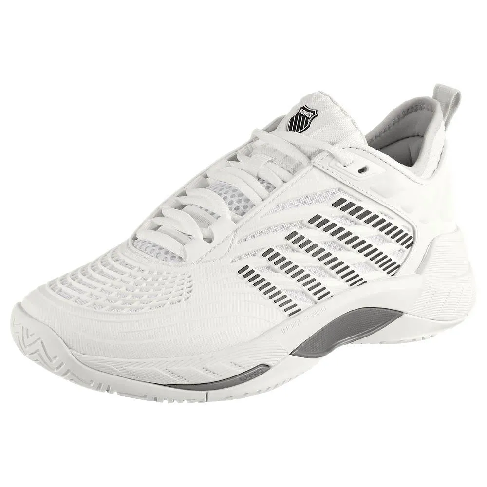 Hyperboloid Tread Pattern K-Swiss Women's Hypercourt Supreme 2 - White/Black