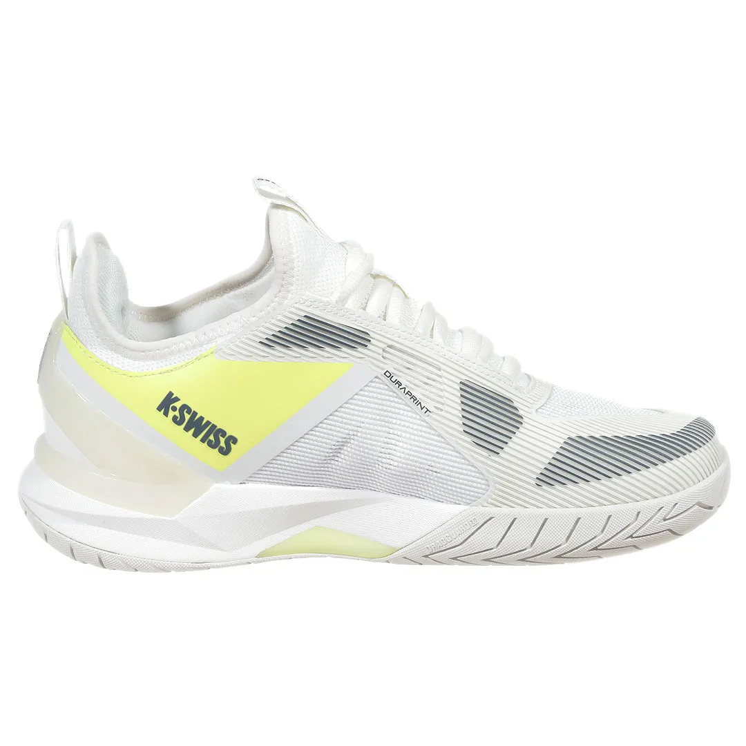 K-Swiss Women's K-Frame Speed - Blanc De Blanc/Luminary Green Sporty Breathable Design