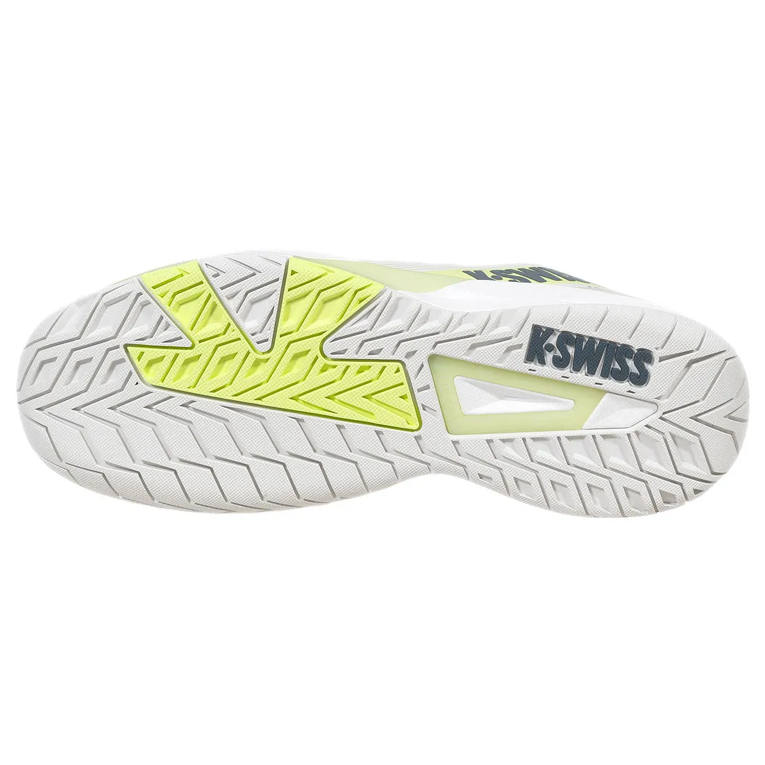 K-Swiss Women's K-Frame Speed - Blanc De Blanc/Luminary Green Heel Stabilizer Air Flow