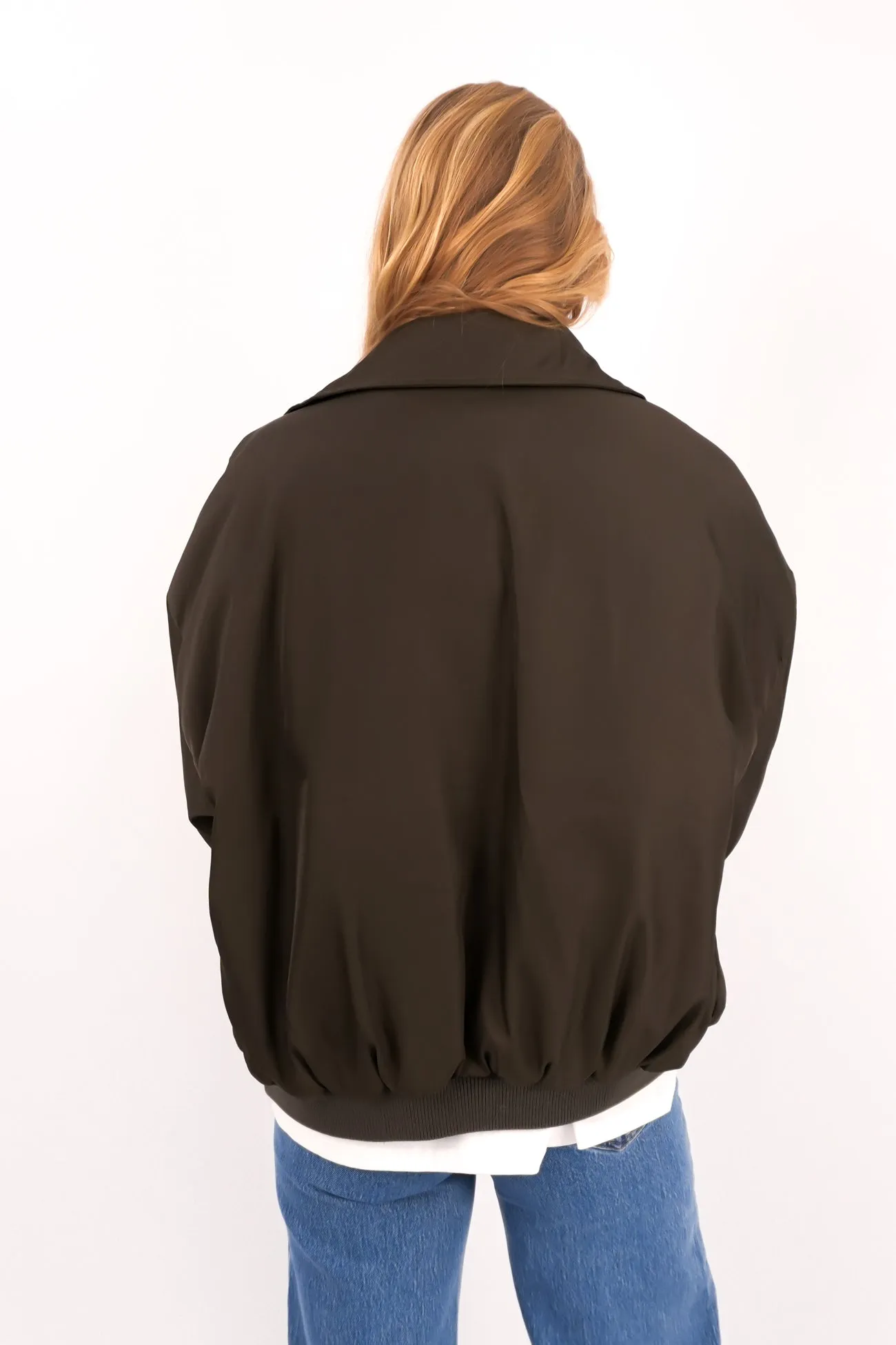 Draft Block Stormproof Zipper Kara Jacket Khaki