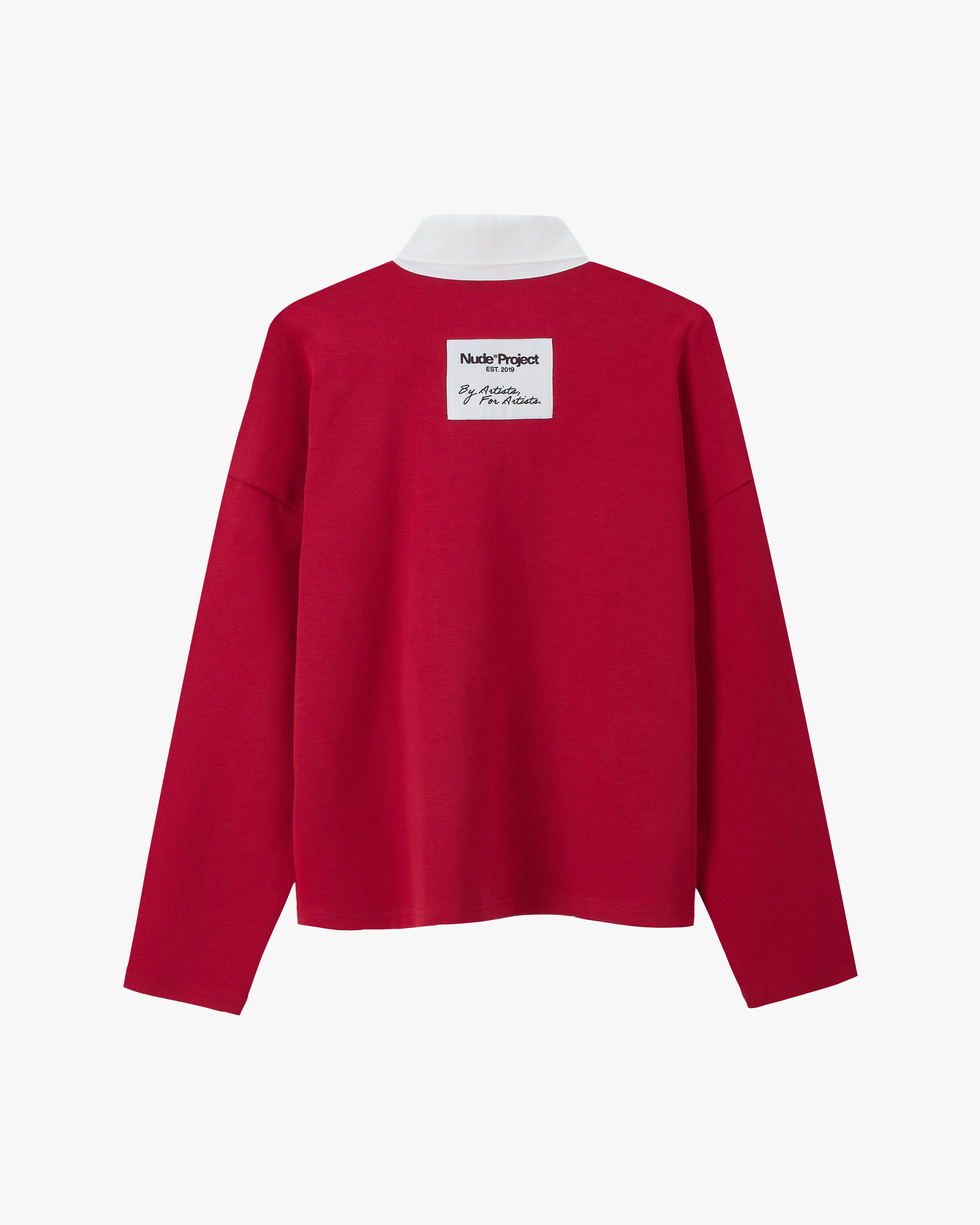 Keef Polo Rugby Red Cozy Pullover