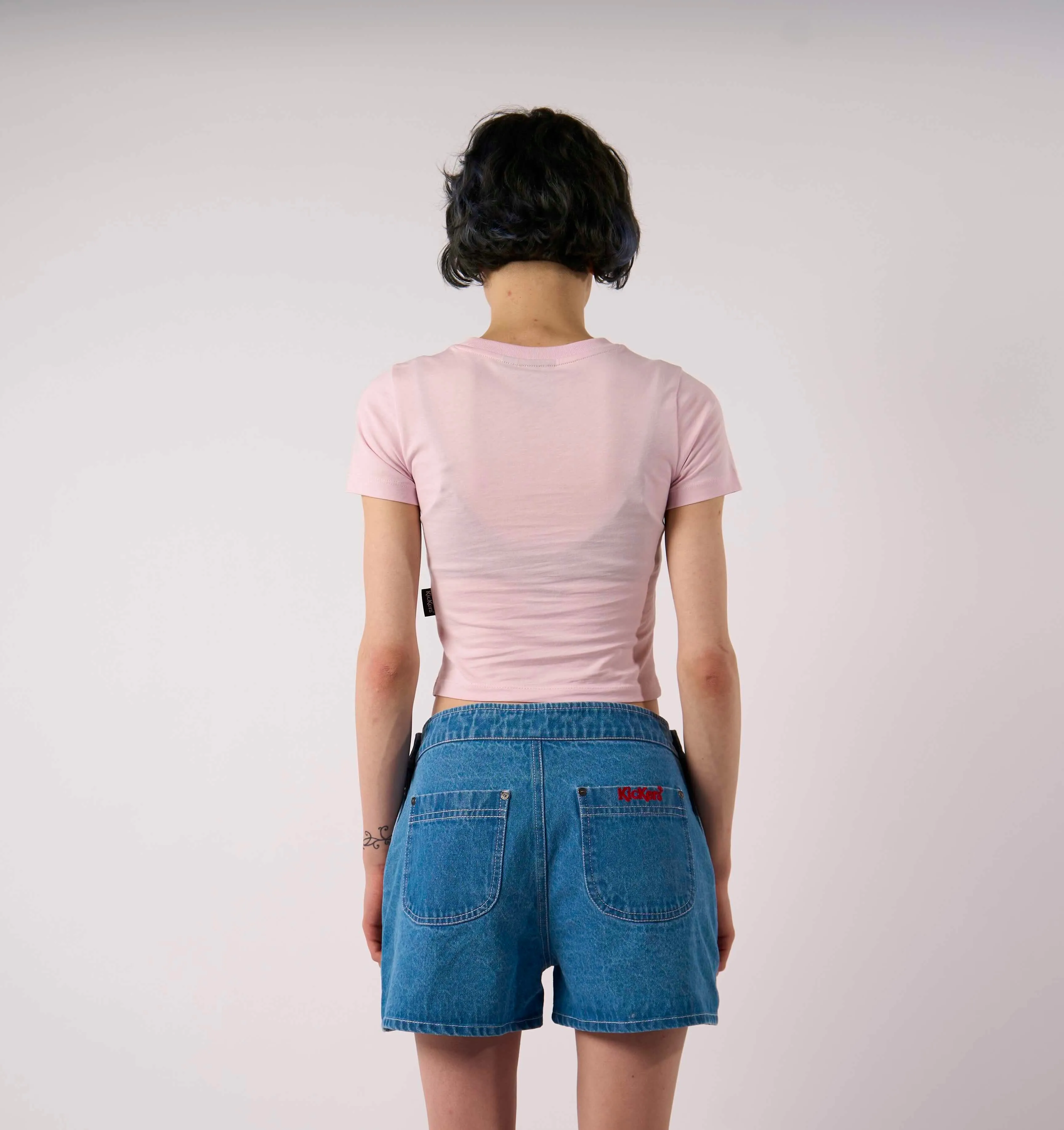 Kickers Baby Pink Logo T-shirt Hot Core