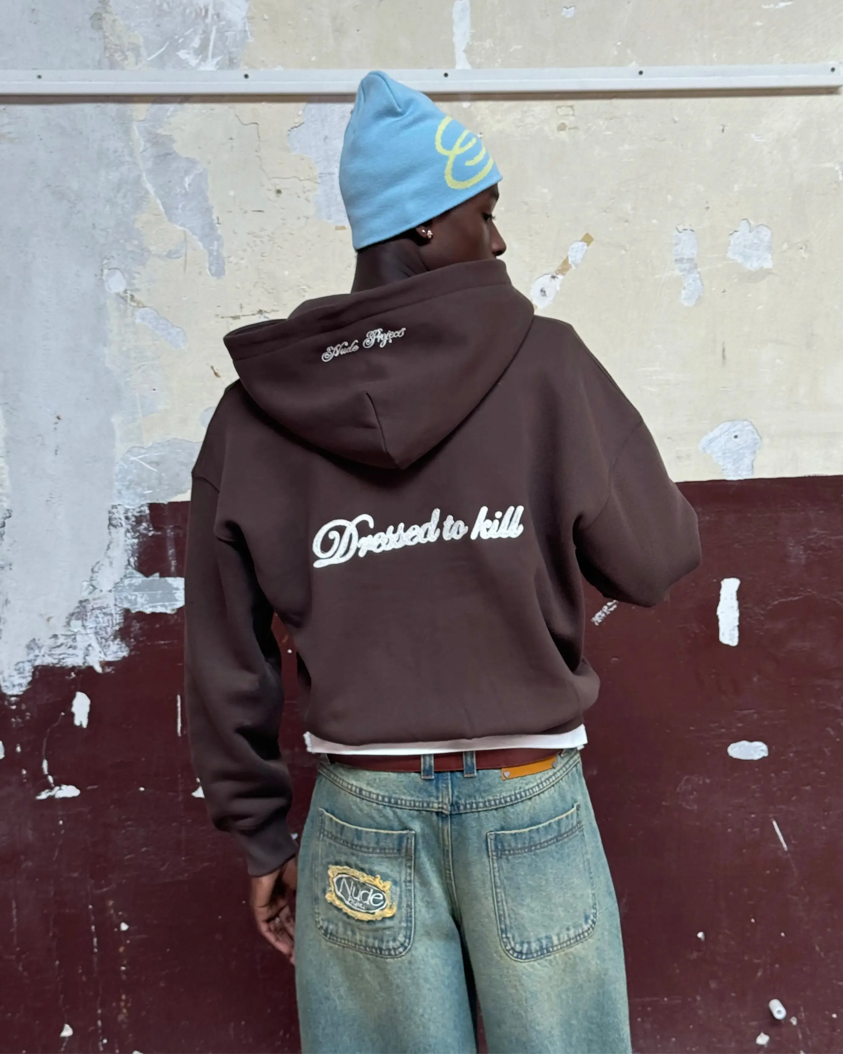 Timeless Hoodie product promotion Kill Bill Zip-Up Hoodie Brown