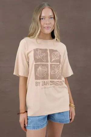 Reversible Design Concept Sporty Vibe Laguna Tee Beige