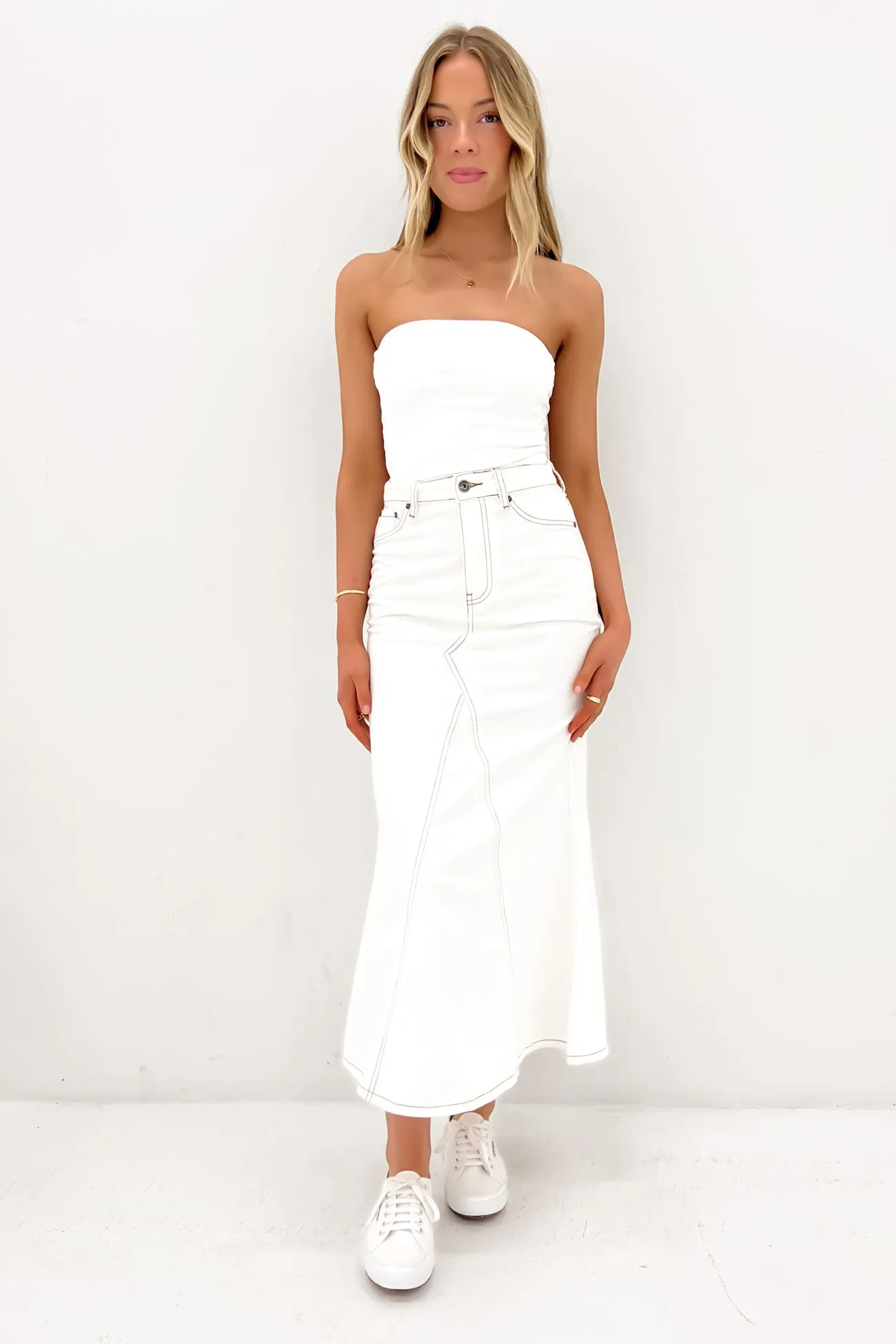 Lana Skirt Vintage White Quick Wear