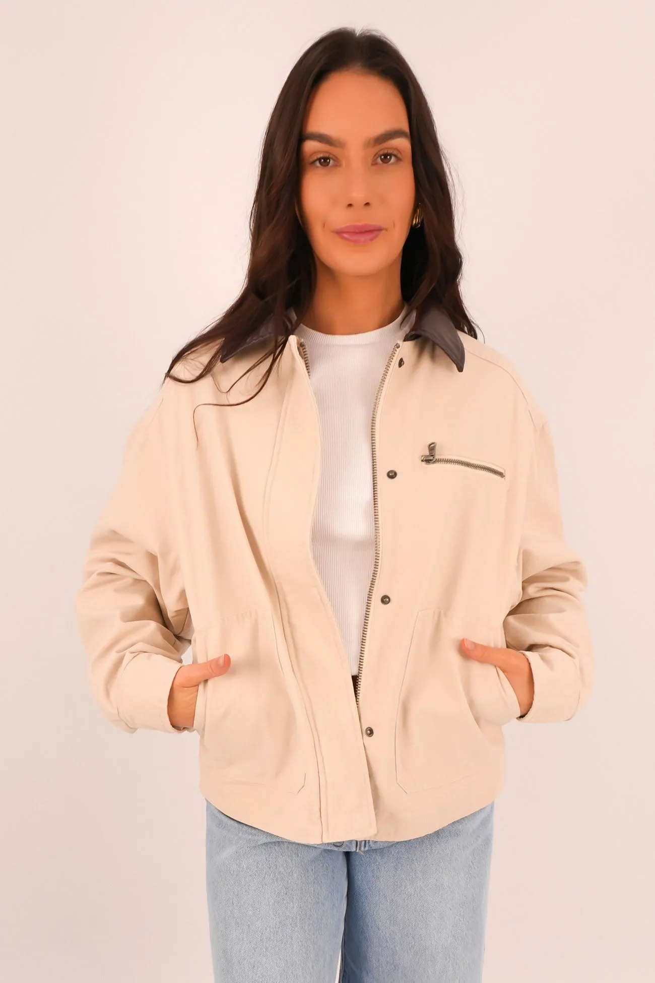 Laney Jacket Tan Day To Day