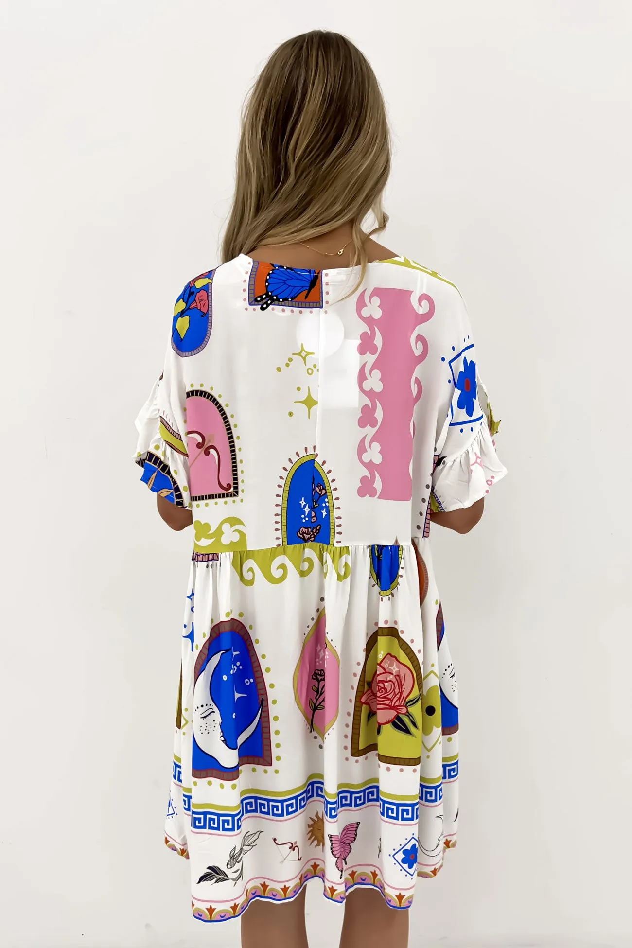 Minimalist feel Larissa Mini Dress Sunetta