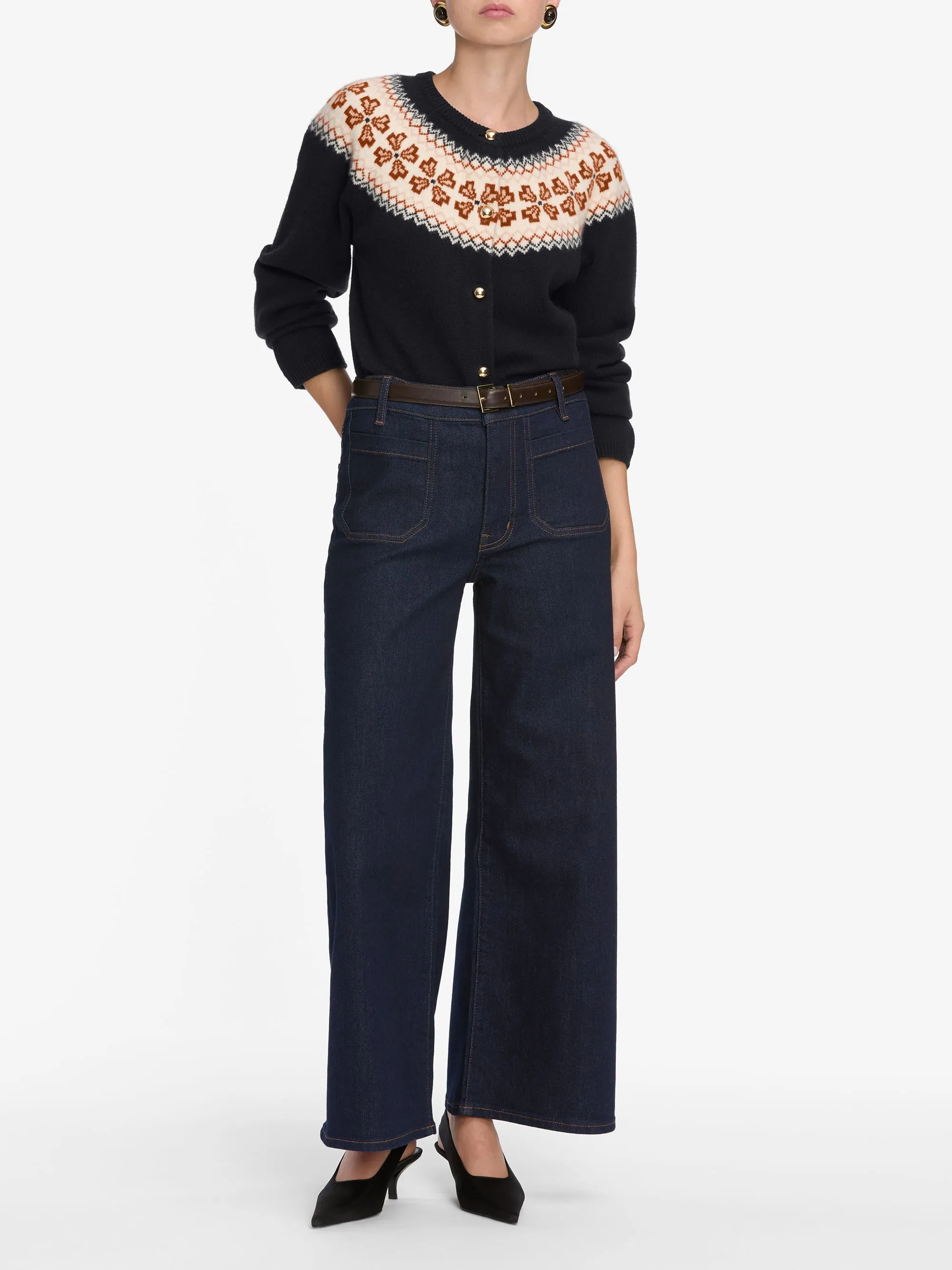 Le Pixie Slim Palazzo Modern Pocket -- Rinse Performance Design Chic Comfort