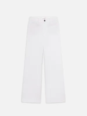 Performance Design Fit Le Pixie Slim Palazzo Modernist Pocket -- White