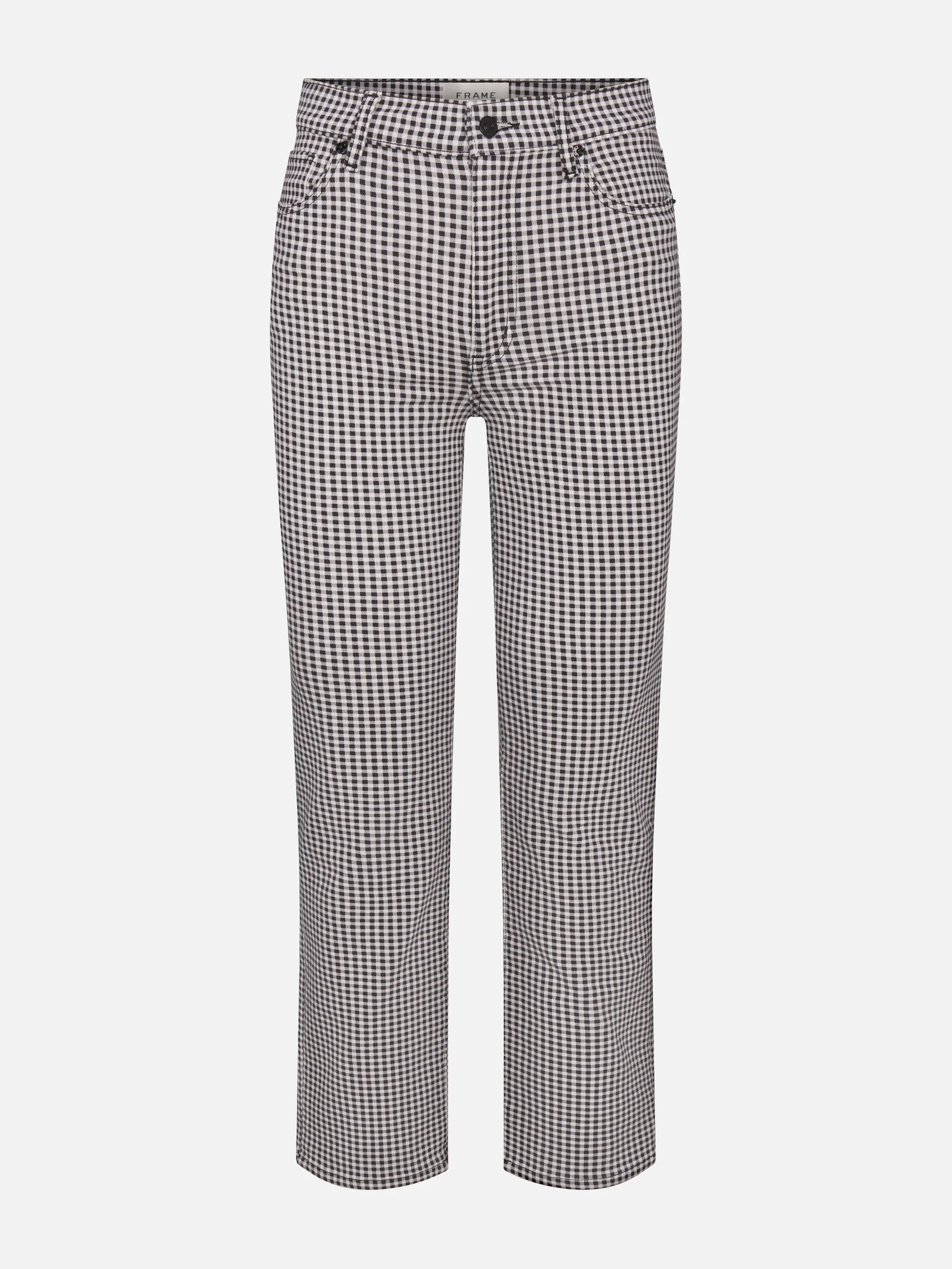 Le Sleek Straight Gingham -- Black Multi ThermalInsulation