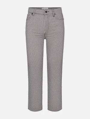 Le Sleek Straight Gingham -- Black Multi ThermalInsulation