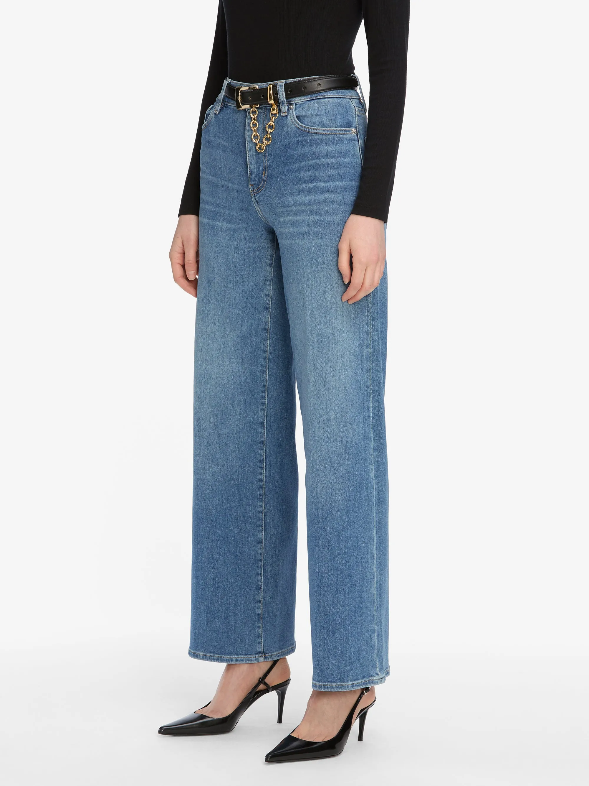 Active Flex pilling resistant Le Slim Palazzo -- Drizzle