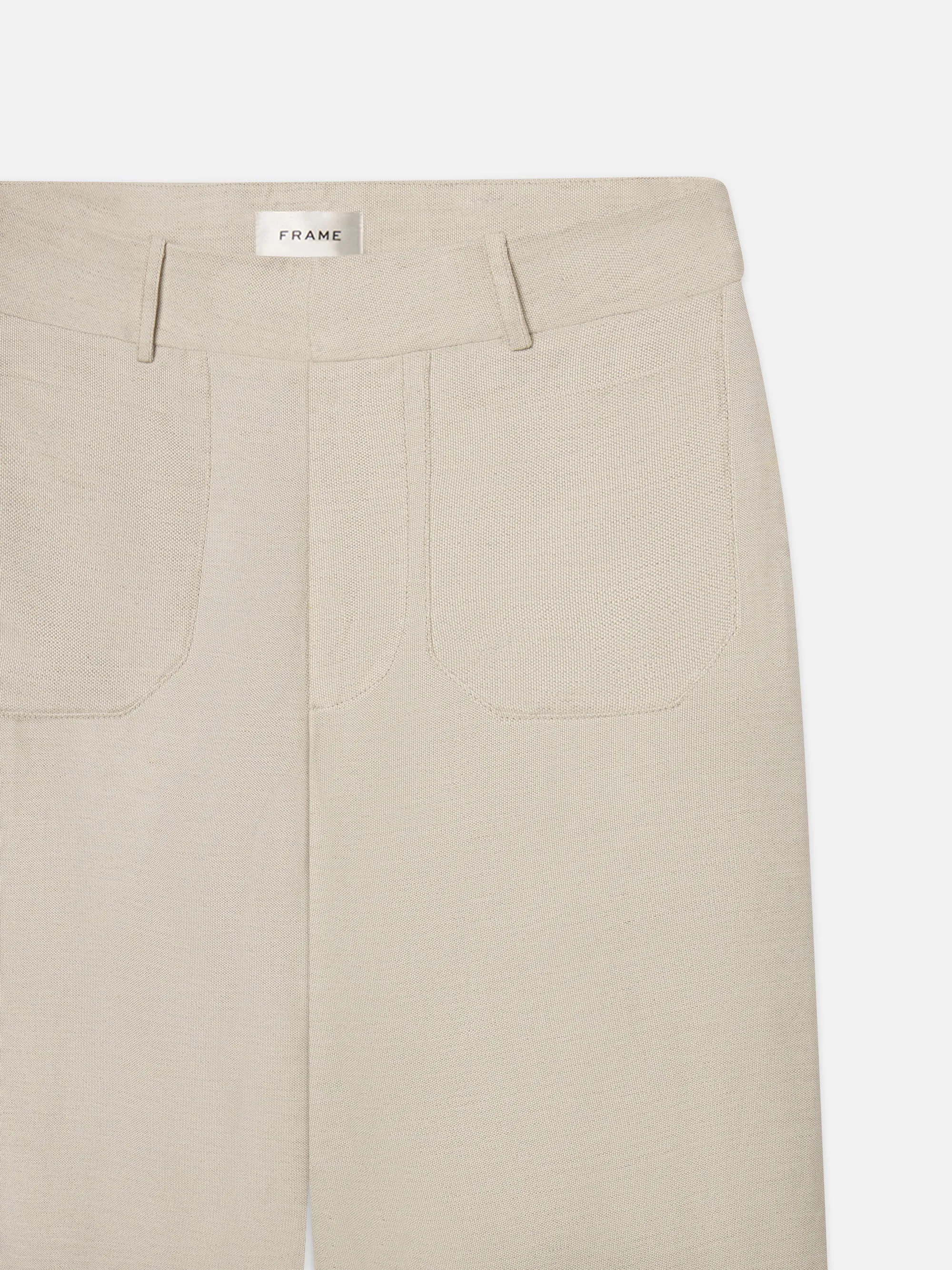 Performance Wear Le Slim Palazzo Modernist Pocket -- Flax