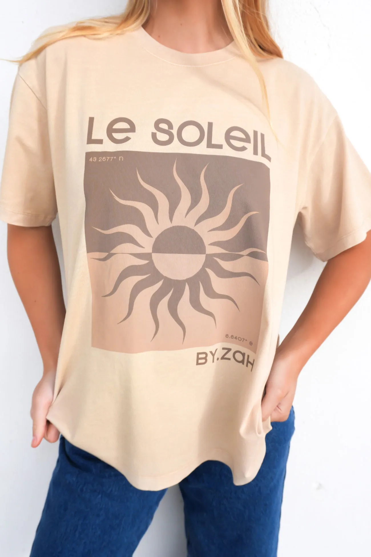 Le Soleil Tee Beige Anti-bacterial