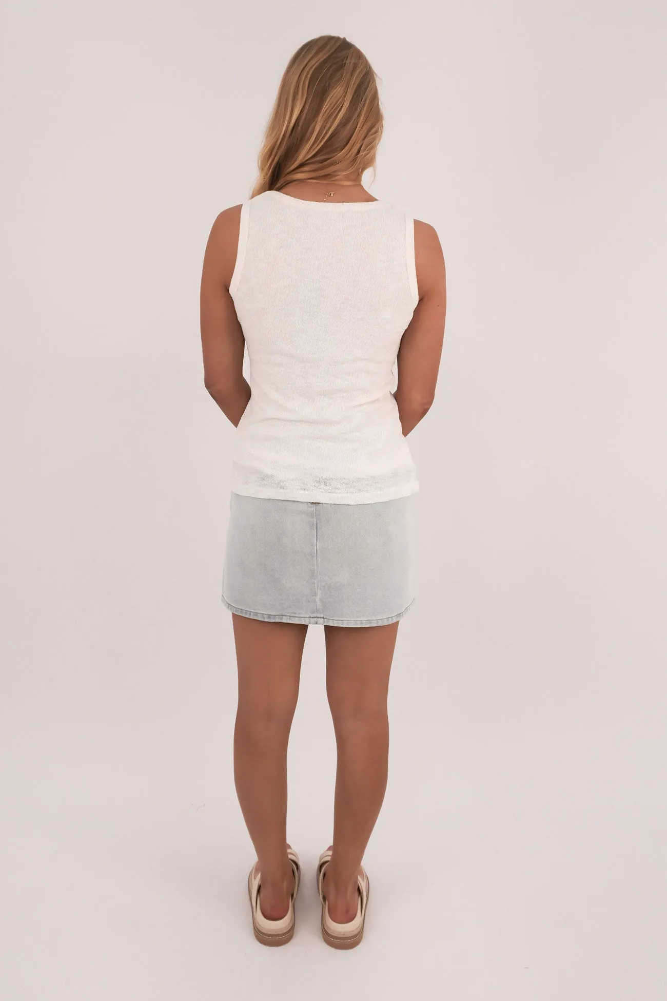 Energy Ease Leonie Tank White
