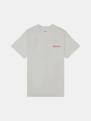 Classic Cut Cozy Vibe Pearing Completed Tee Creme White