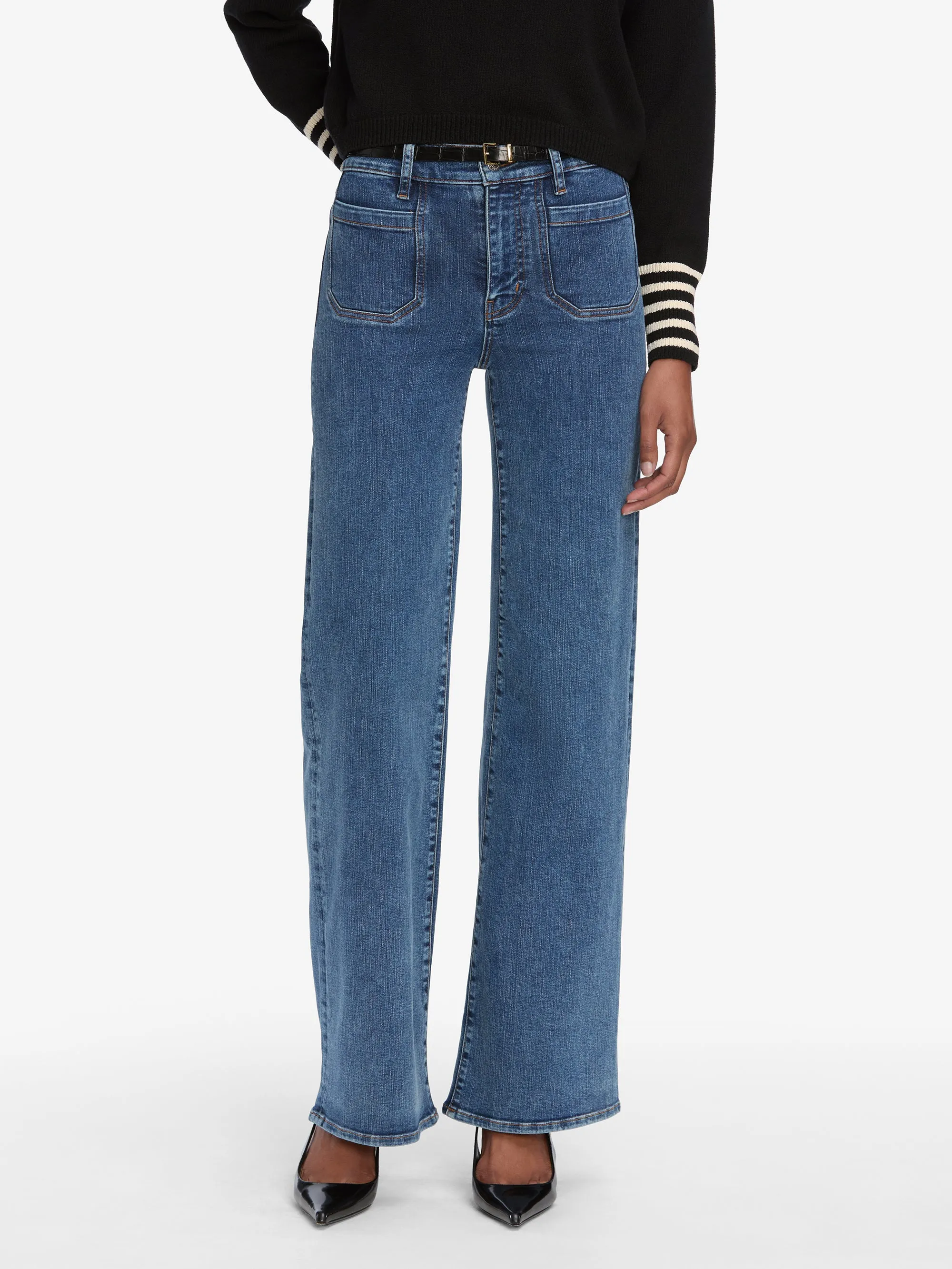 Le Slim Palazzo Modernist Pocket -- Esteem Moisture Management