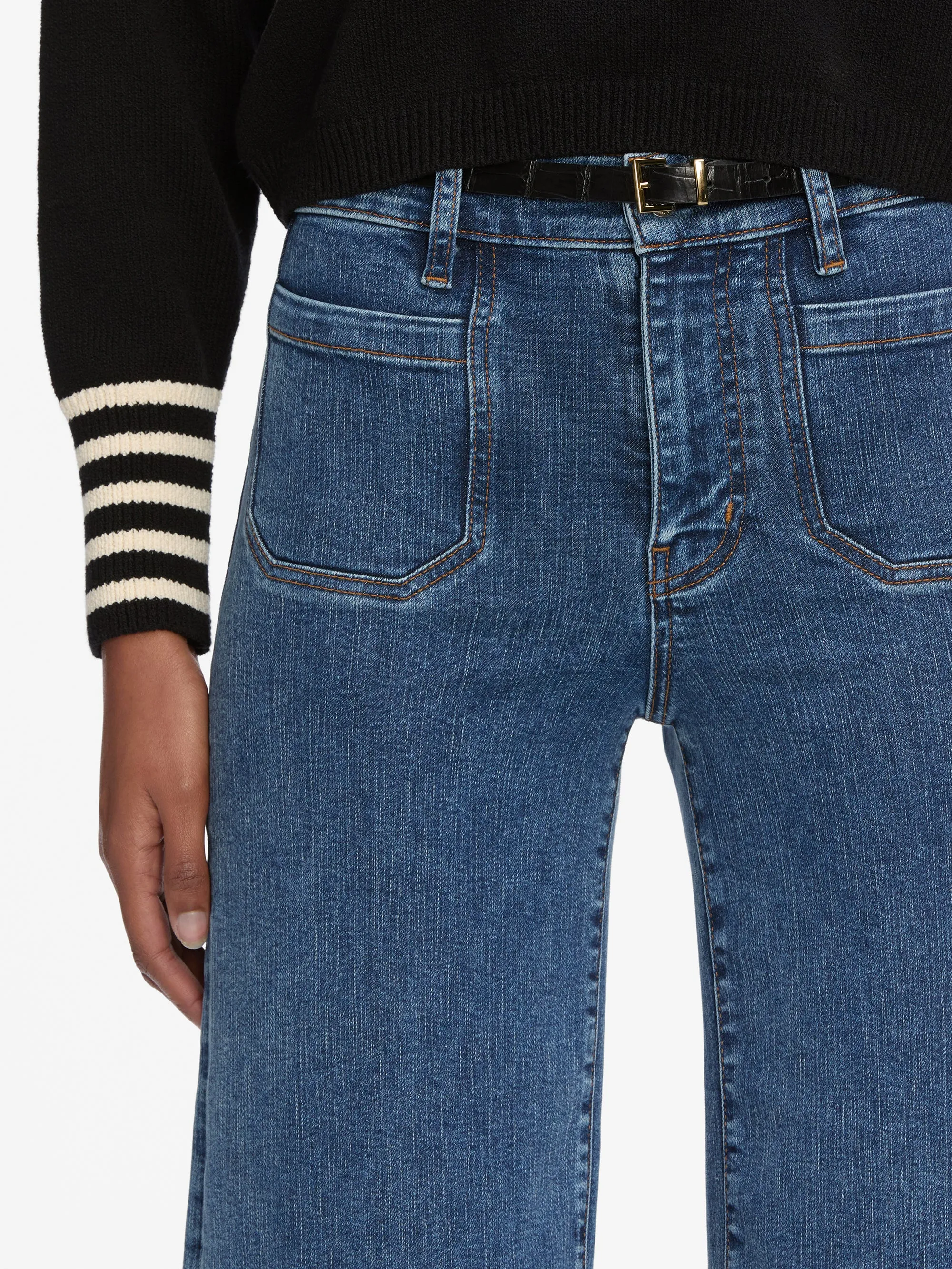 Layered Look Le Slim Palazzo Modernist Pocket -- Esteem