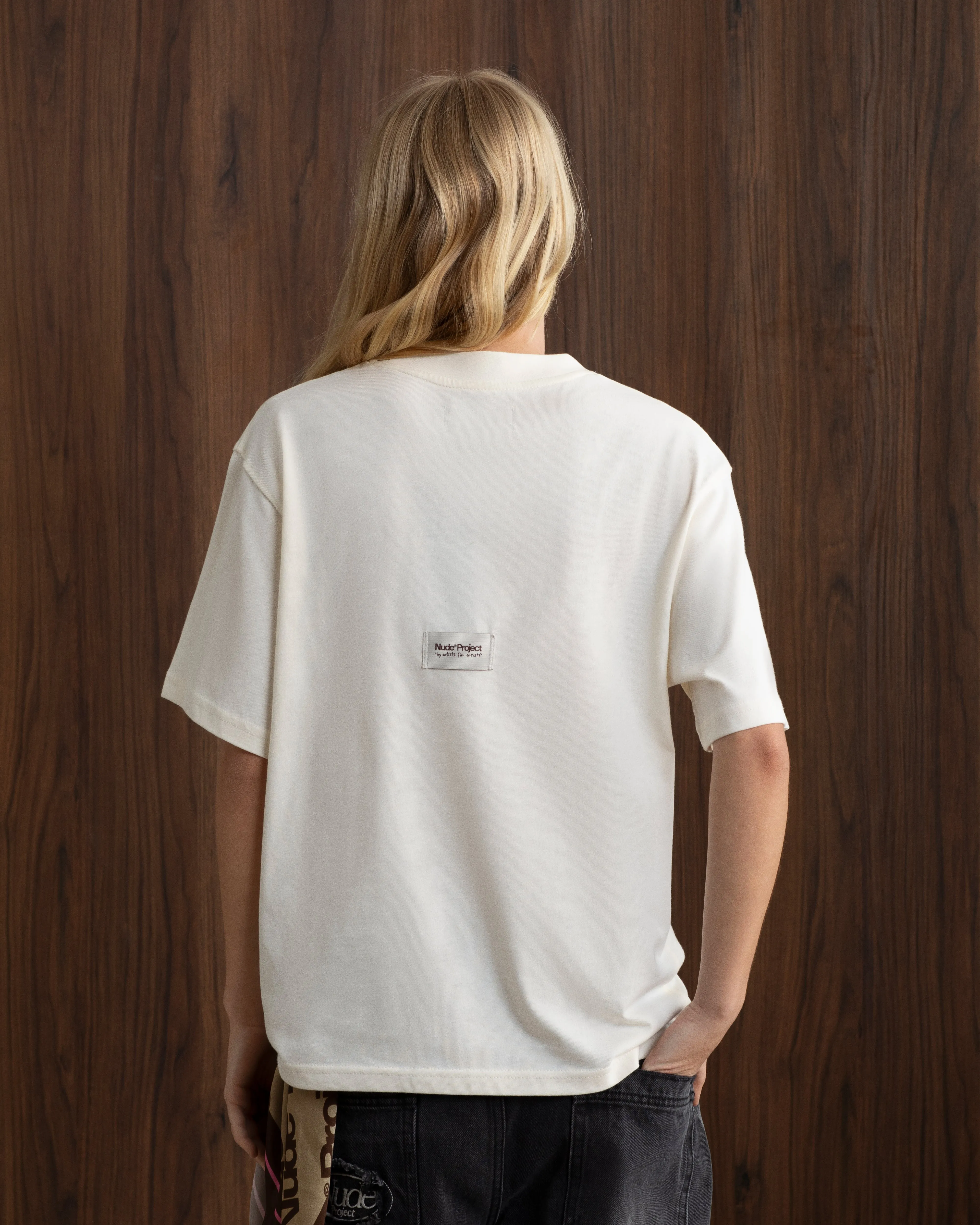Red Flash Origins Tee Marshmallow