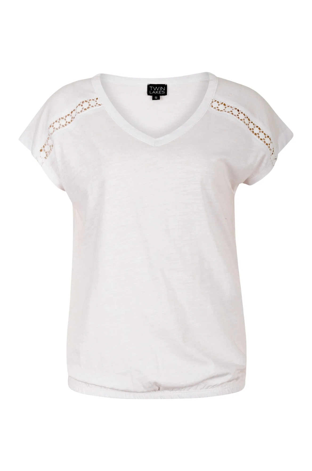 100% Cotton Slub Top | WHITE | 6964A1 Dream Core