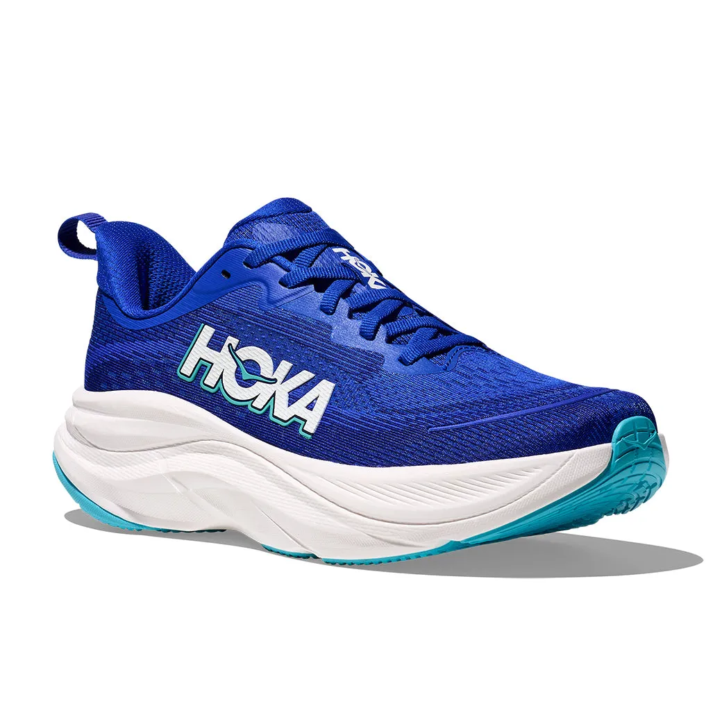 Womens Hoka Skyflow in Ultramarine/ Night Sky portable shoe benefit Forest