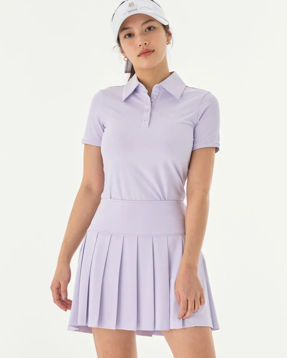 Sustainable Innovation Wedding guest Fair Liar Performance Pleated Skirt - Lavender