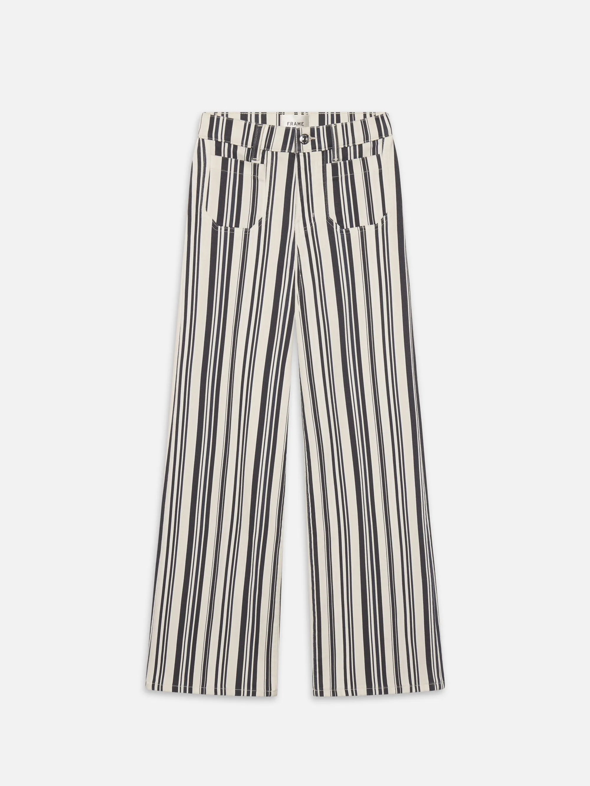 Le Slim Palazzo Modernist Pocket -- Navy Stripe Movement Comfort