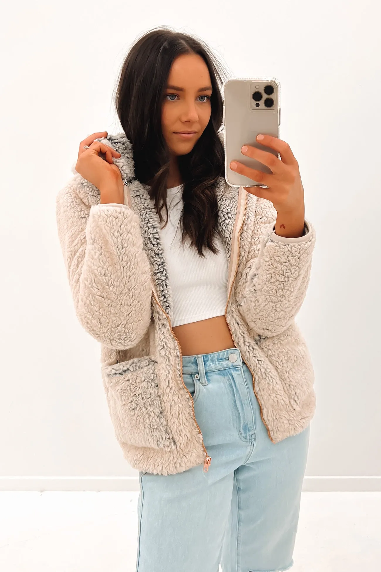 Lived In Lounge Phuz Up Jacket Sand SoftshellMaterial