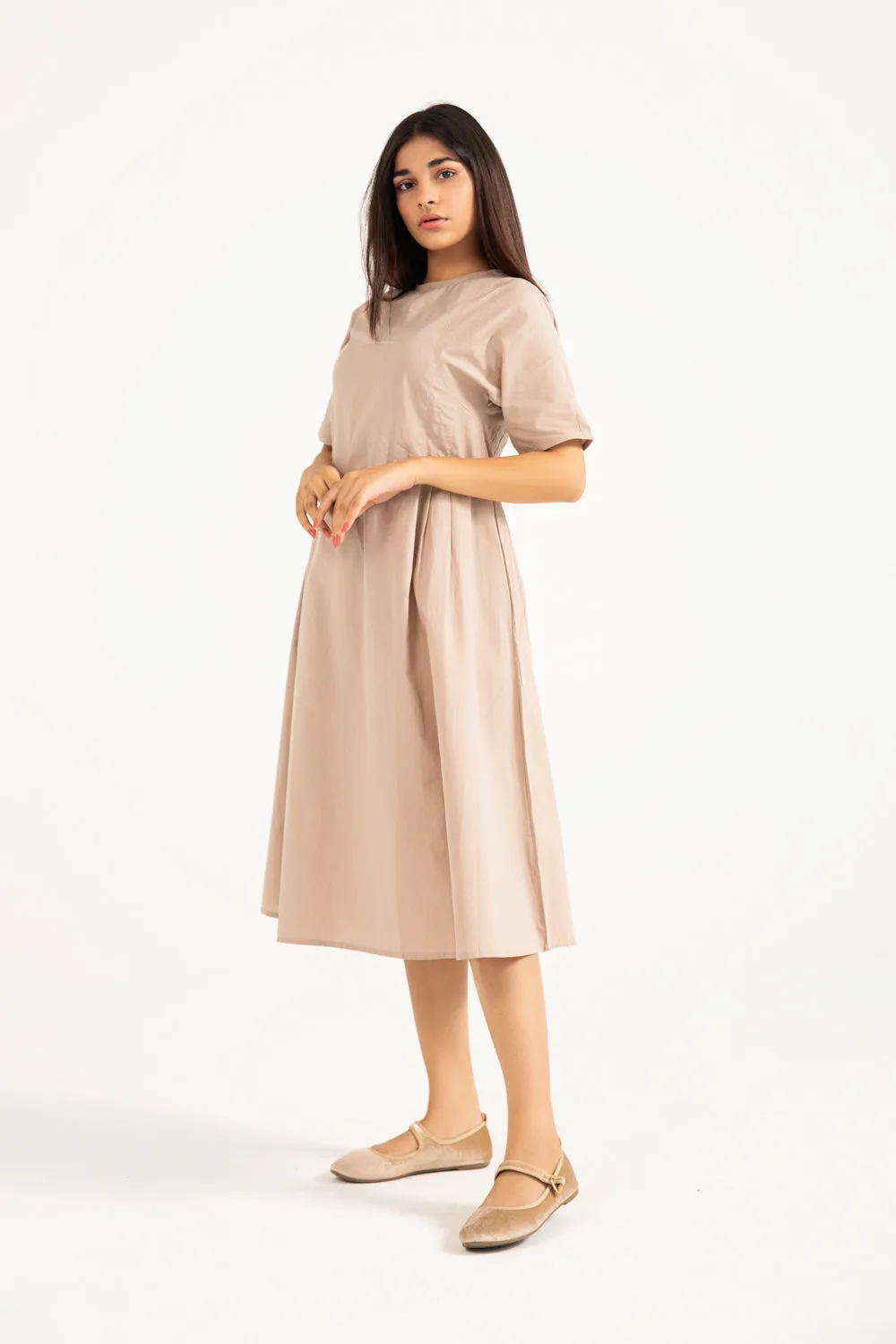 LONG DRESS WITH ARMHOLE DETAIL Casual Edge