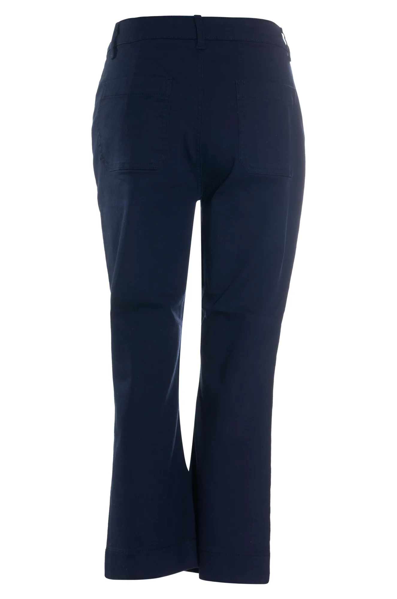 Coloured Denim Crop length Jeans | NAVY | 6905AR Side zipper Stretchable Wear