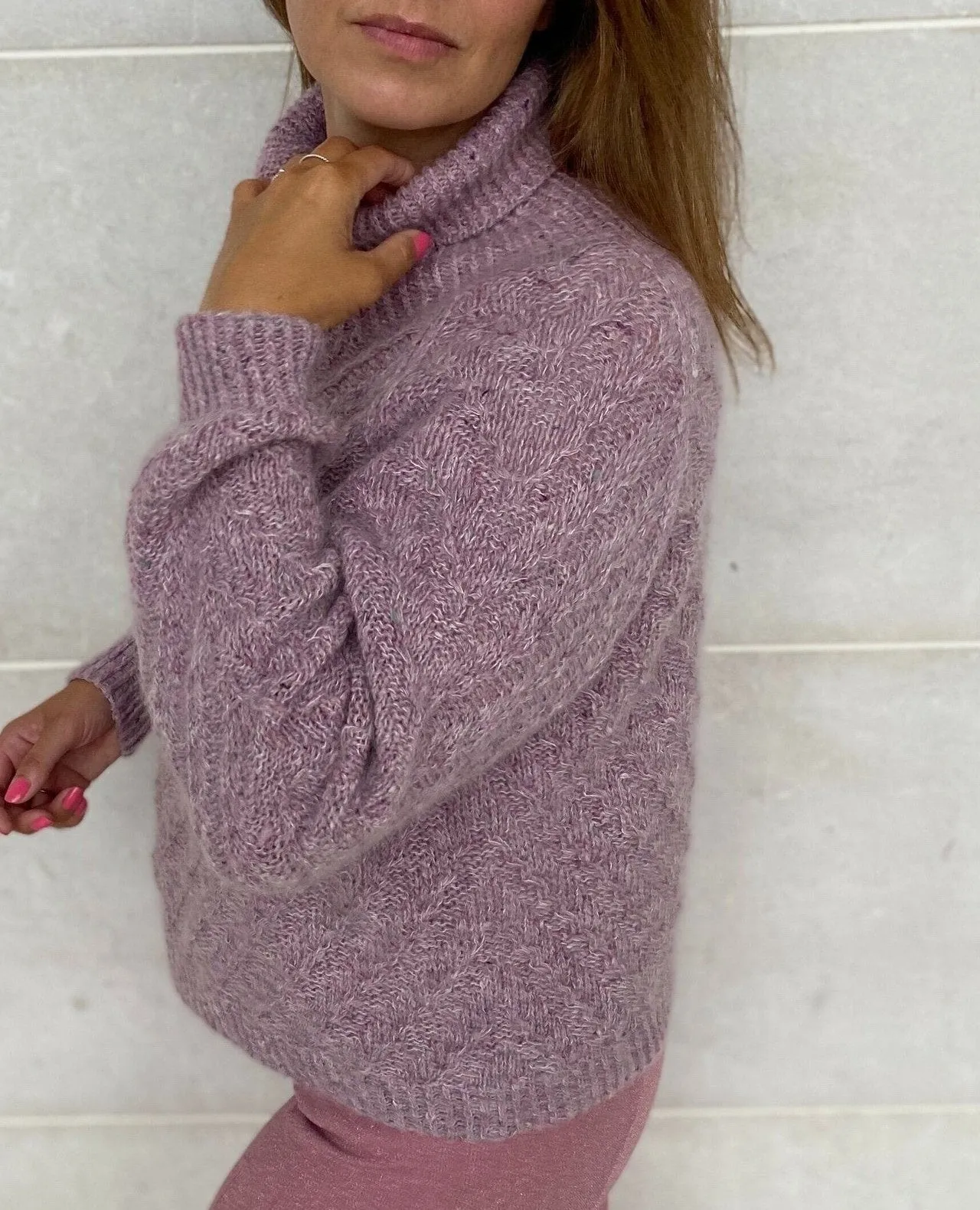 Riptide Sweater Dansk Twisted Cable Pattern