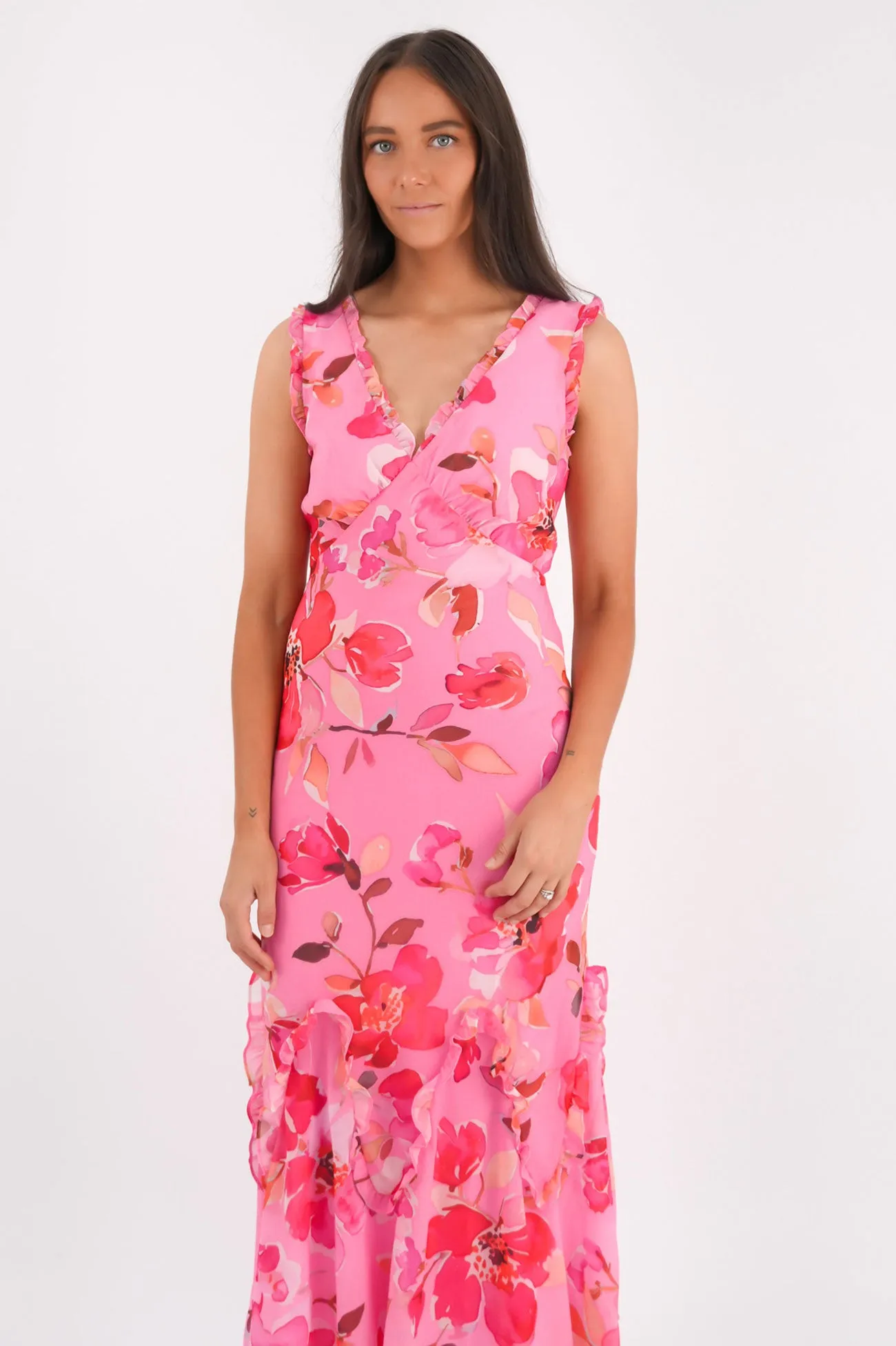Sophie Maxi Dress Posie Flattering and Chic Eye Appeal