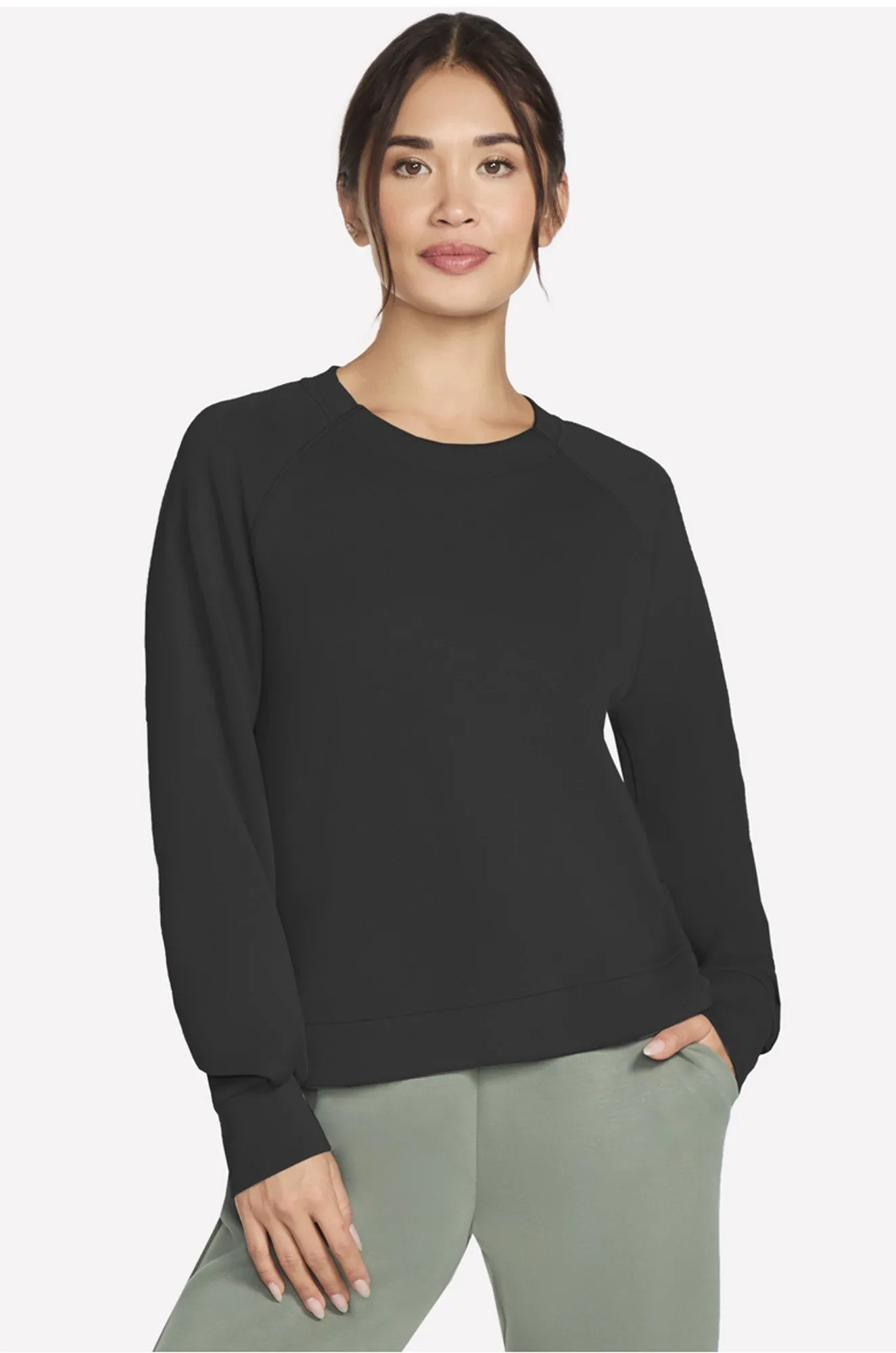 Skechluxe Elevate Crewneck | Bold Black | 0802C1 ZeroIrritationLabels