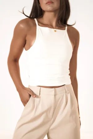 ReflectiveTrims Power Vibe Alex Smooth Tank White