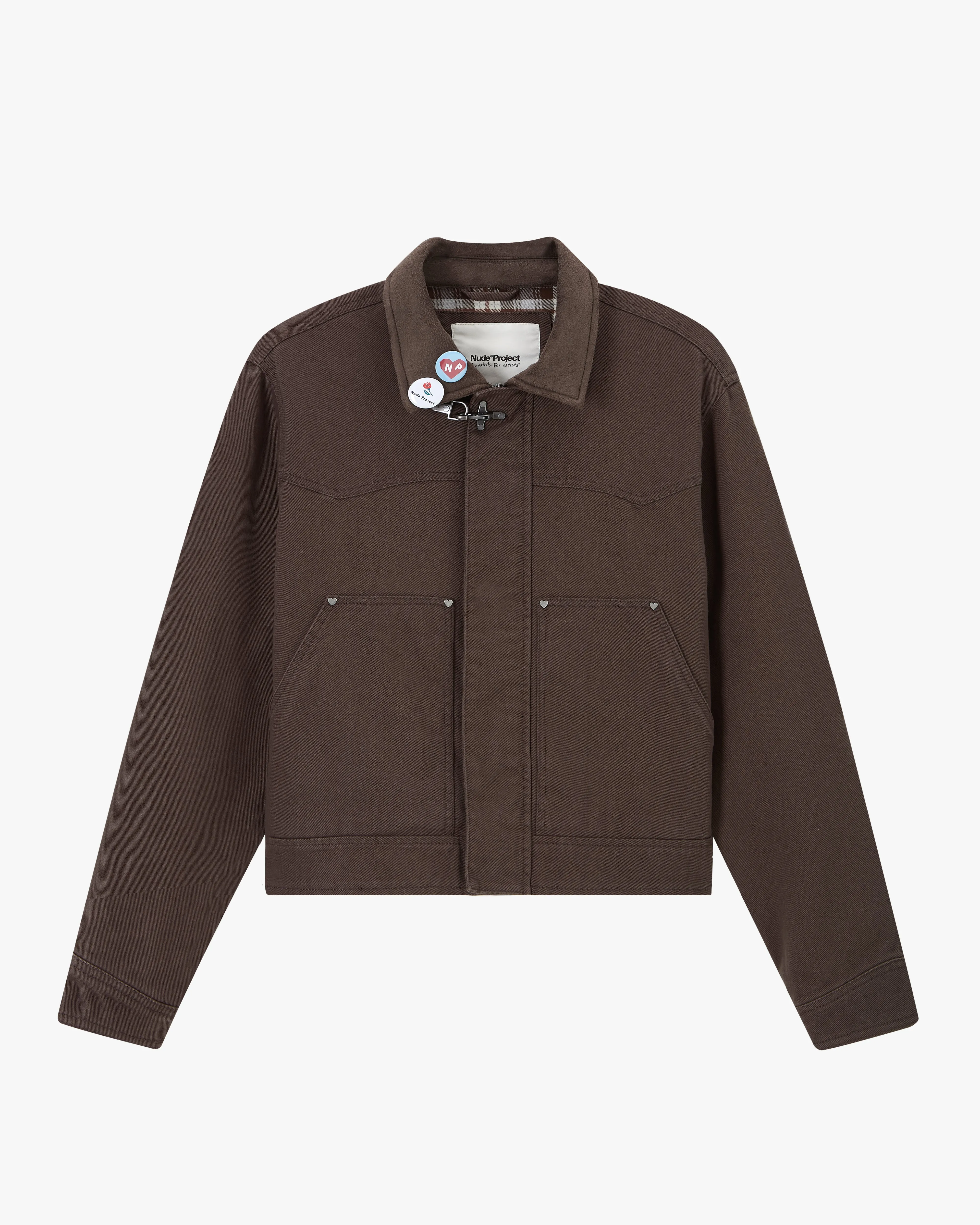 Autumn Wear Breathable City Style Studio Carpenter Jacket Brown
