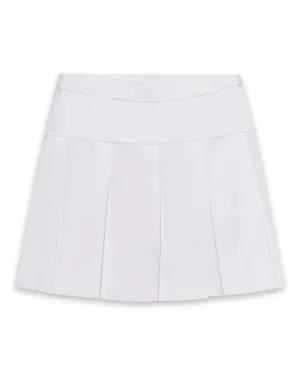 Creative Fashion Moisture Wicking Textile Martina Skort - White