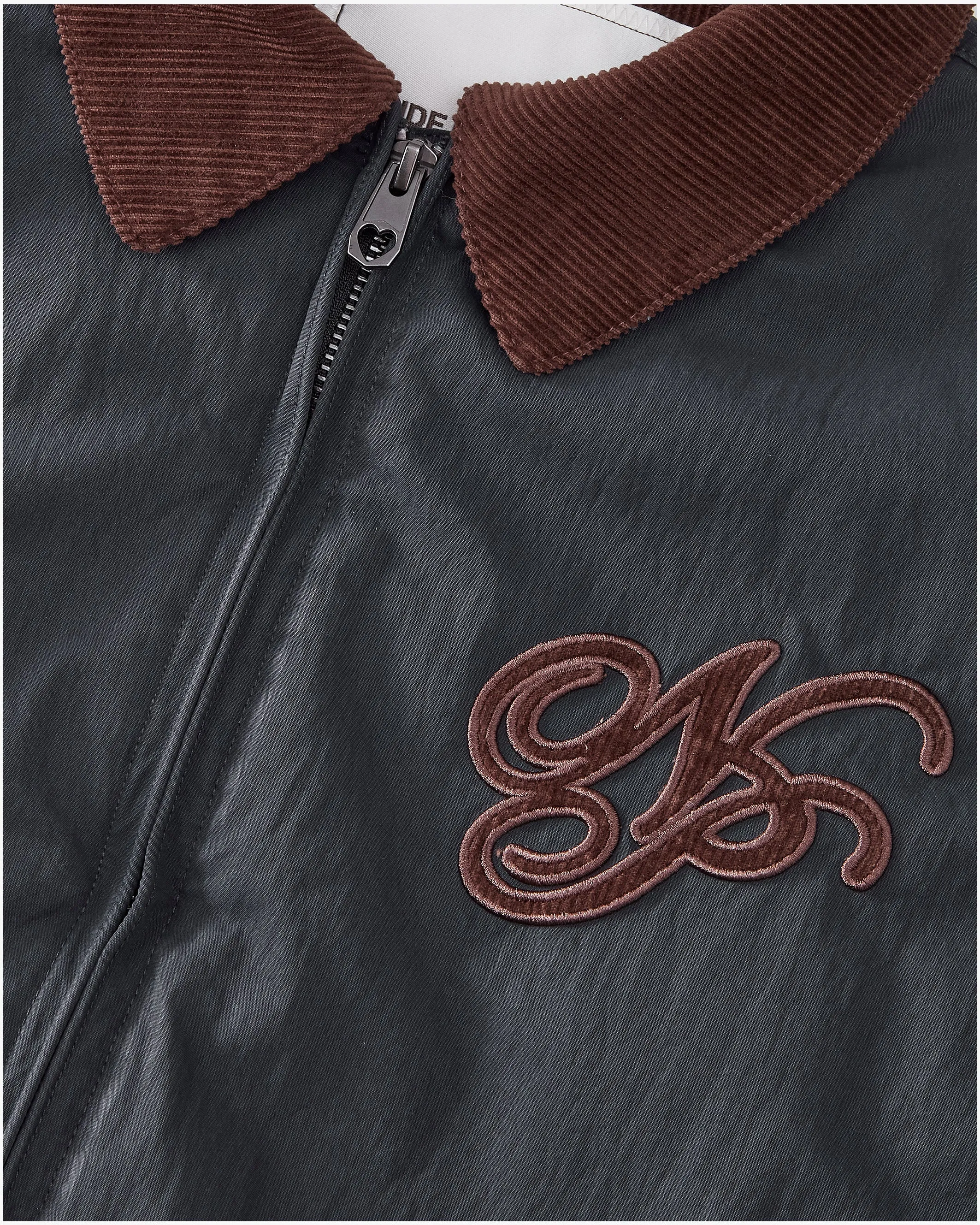 High End Look Quick Release Fasteners Matencio Jacket Ash