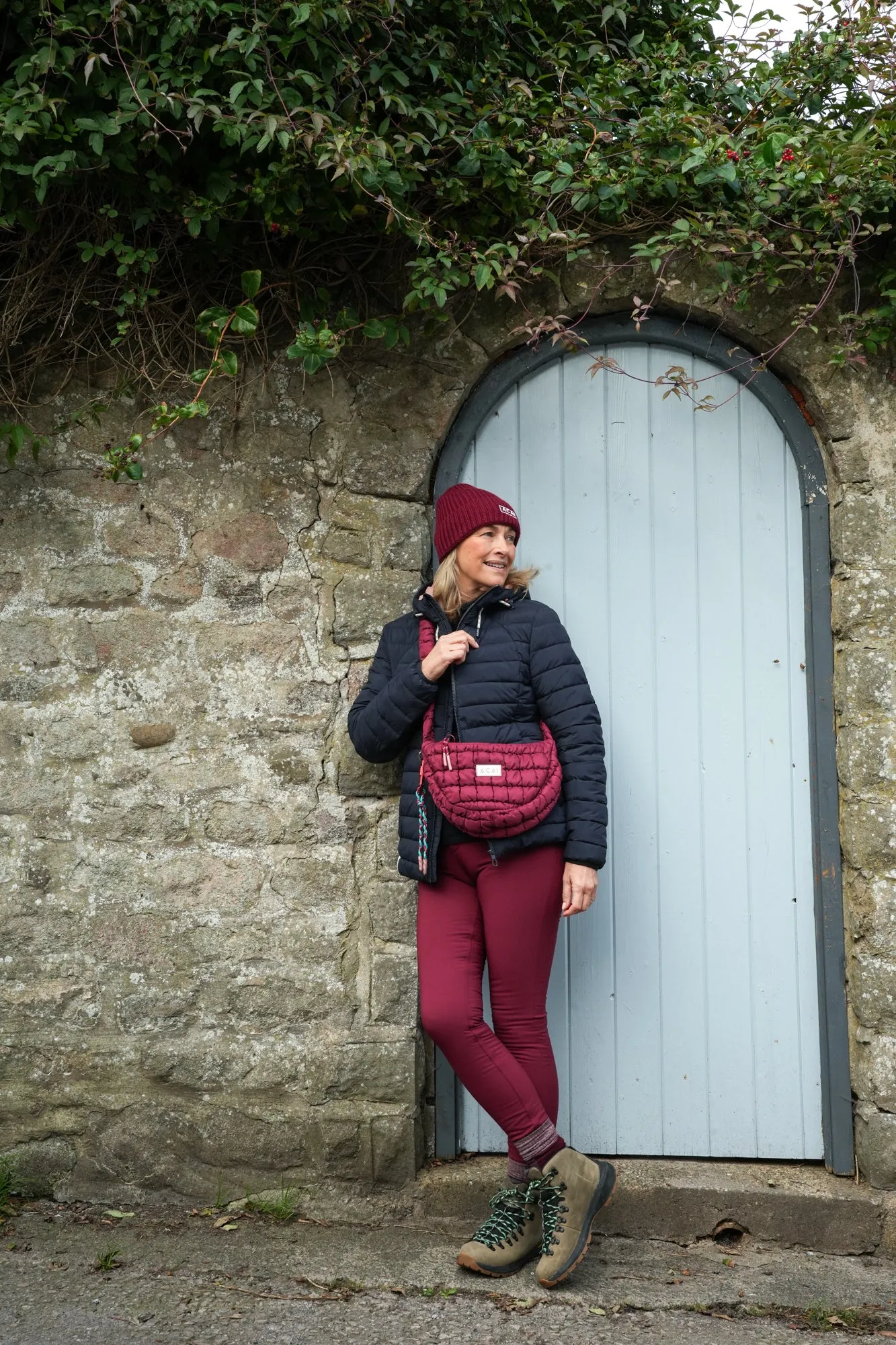 Easy Motion MAX Stretch Thermal Skinny Outdoor Trousers - Cabernet