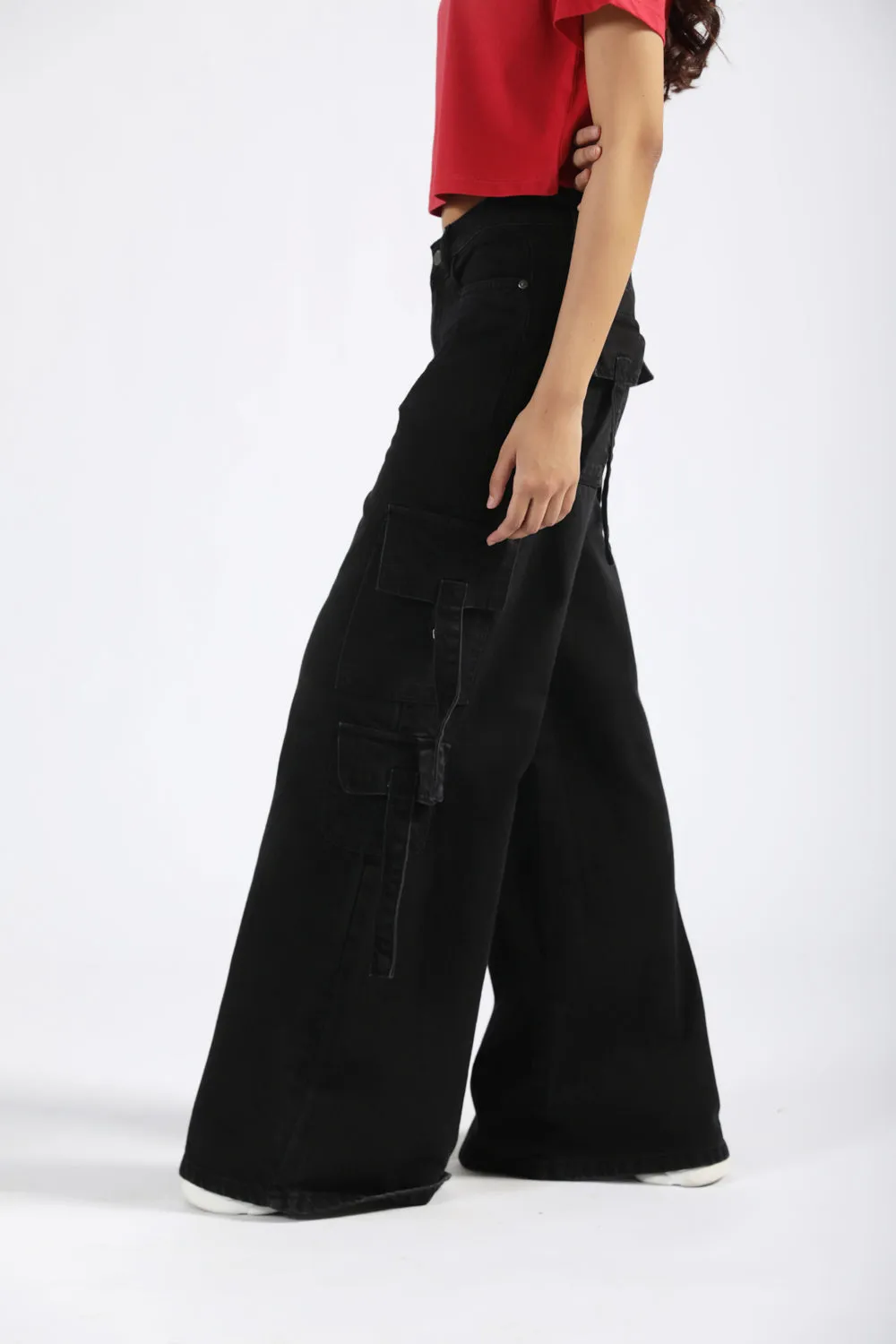 FlexibleMobility Weather Ready MEGA WIDE CARPENTER FIT DENIM