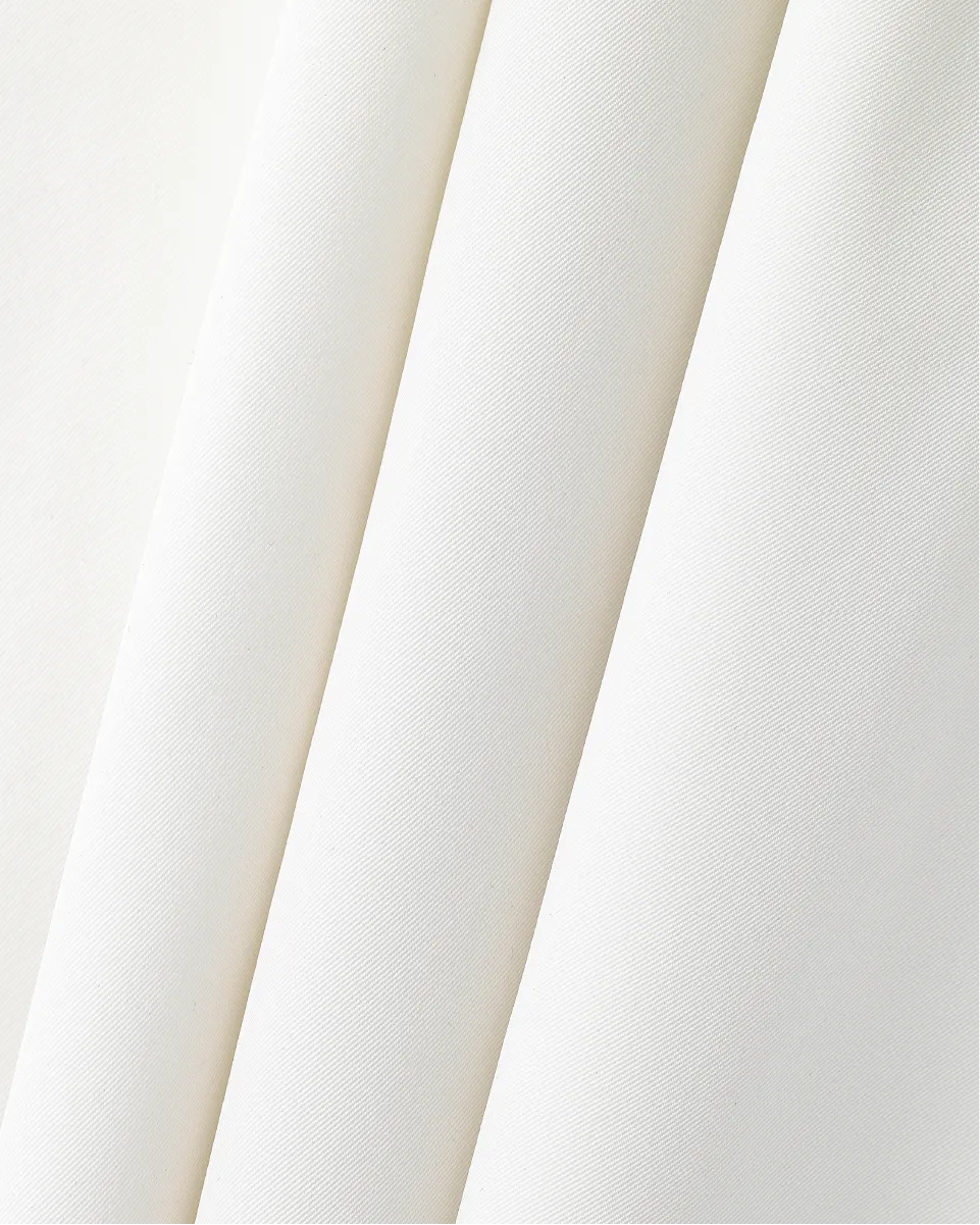 Memory Flare Skirt - Ivory Low Maintenance Fabric Smart Look