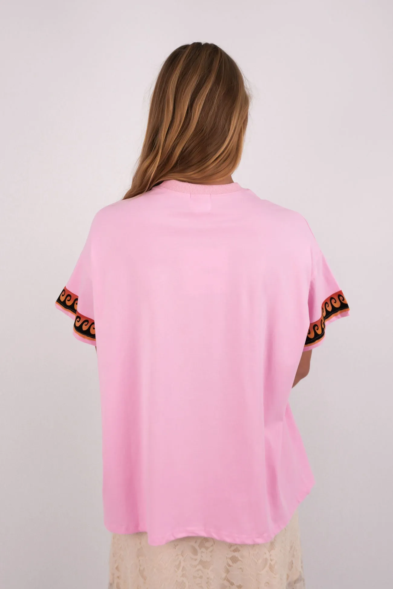Mermaid Club Tee Pink Travel Style Trend