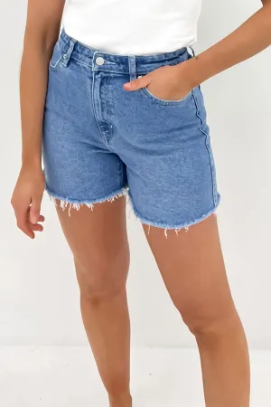 Easy Motion fashion industry Girlfriend Short Aura Blue