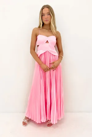 Parker Maxi Dress Pink Light Wear