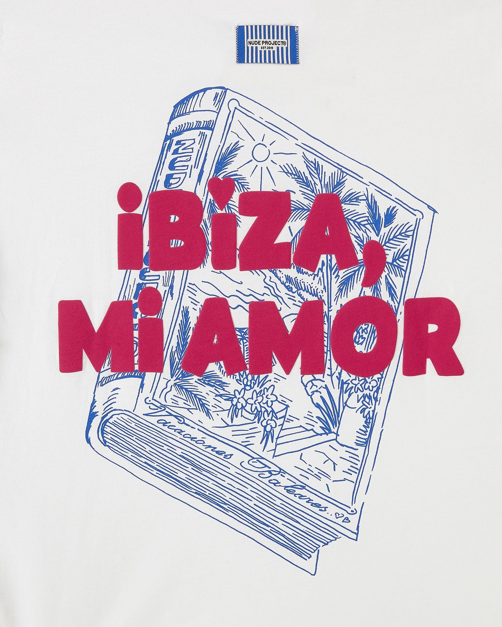 TearResistantMaterial Mi Amor Tee White