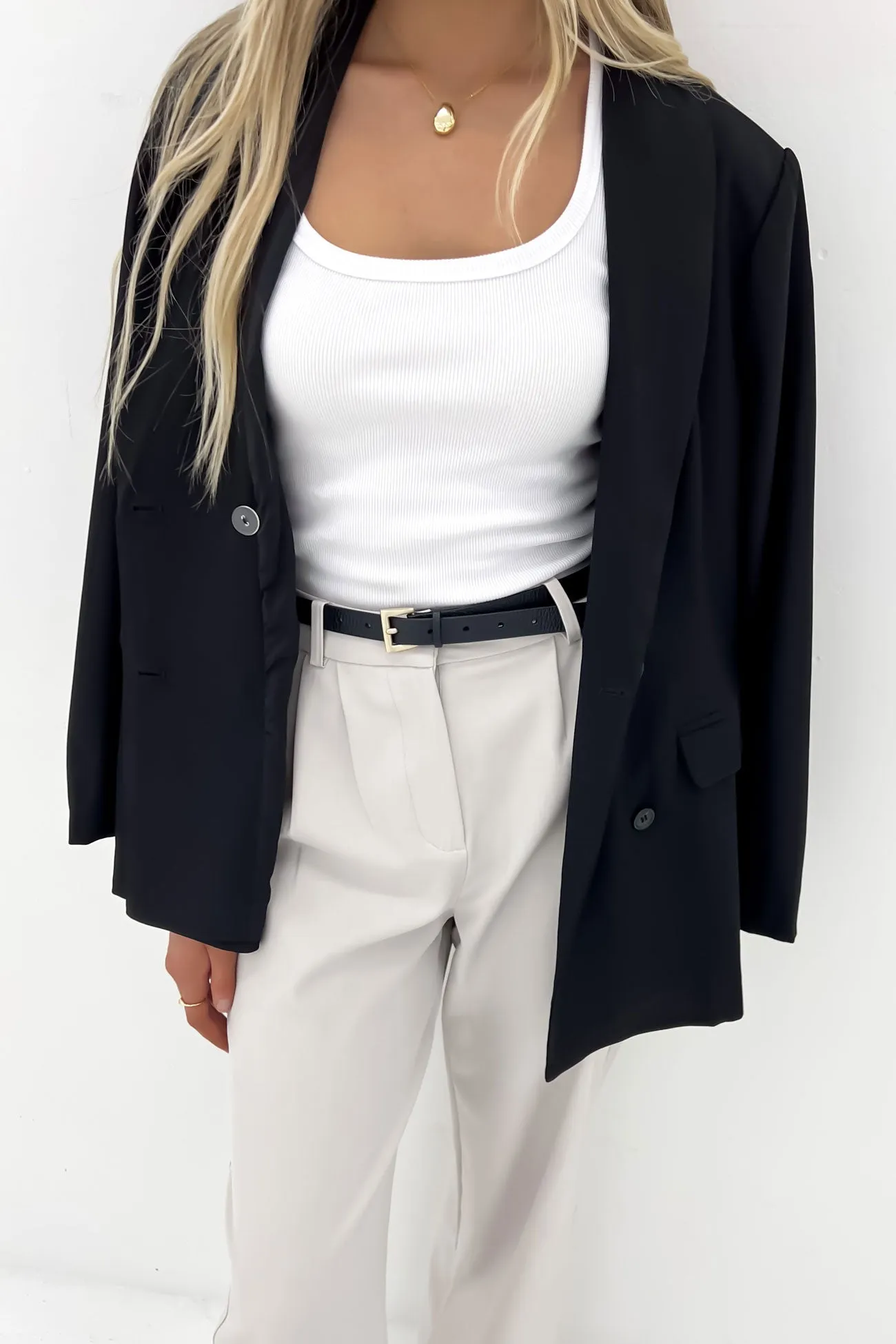 Stylish Fit Flattering Shape Mia Tee White