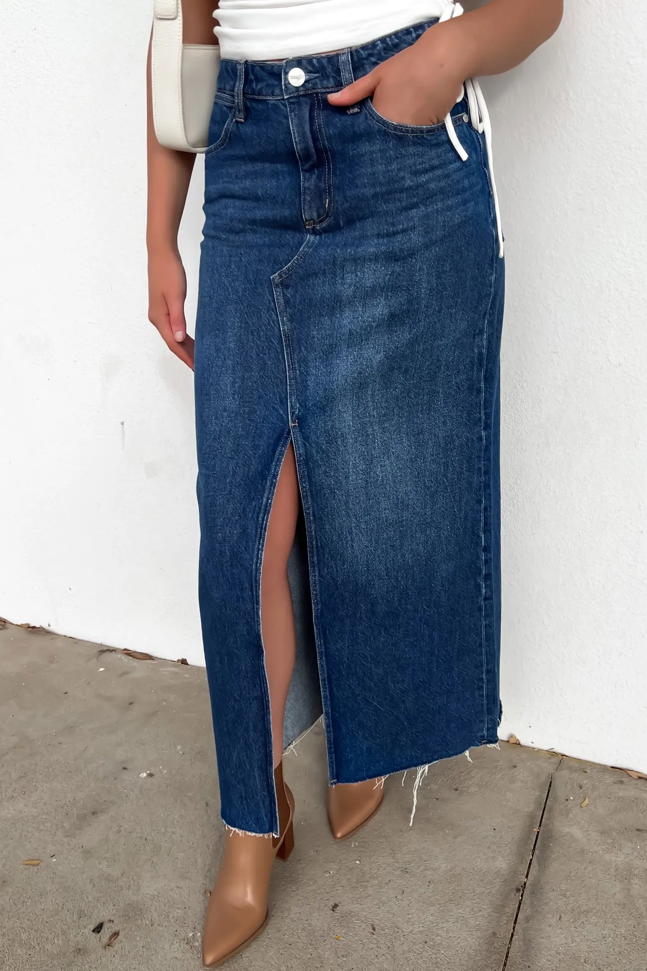 Mid Repair Maxi Skirt Day Dreamer Washable fabric