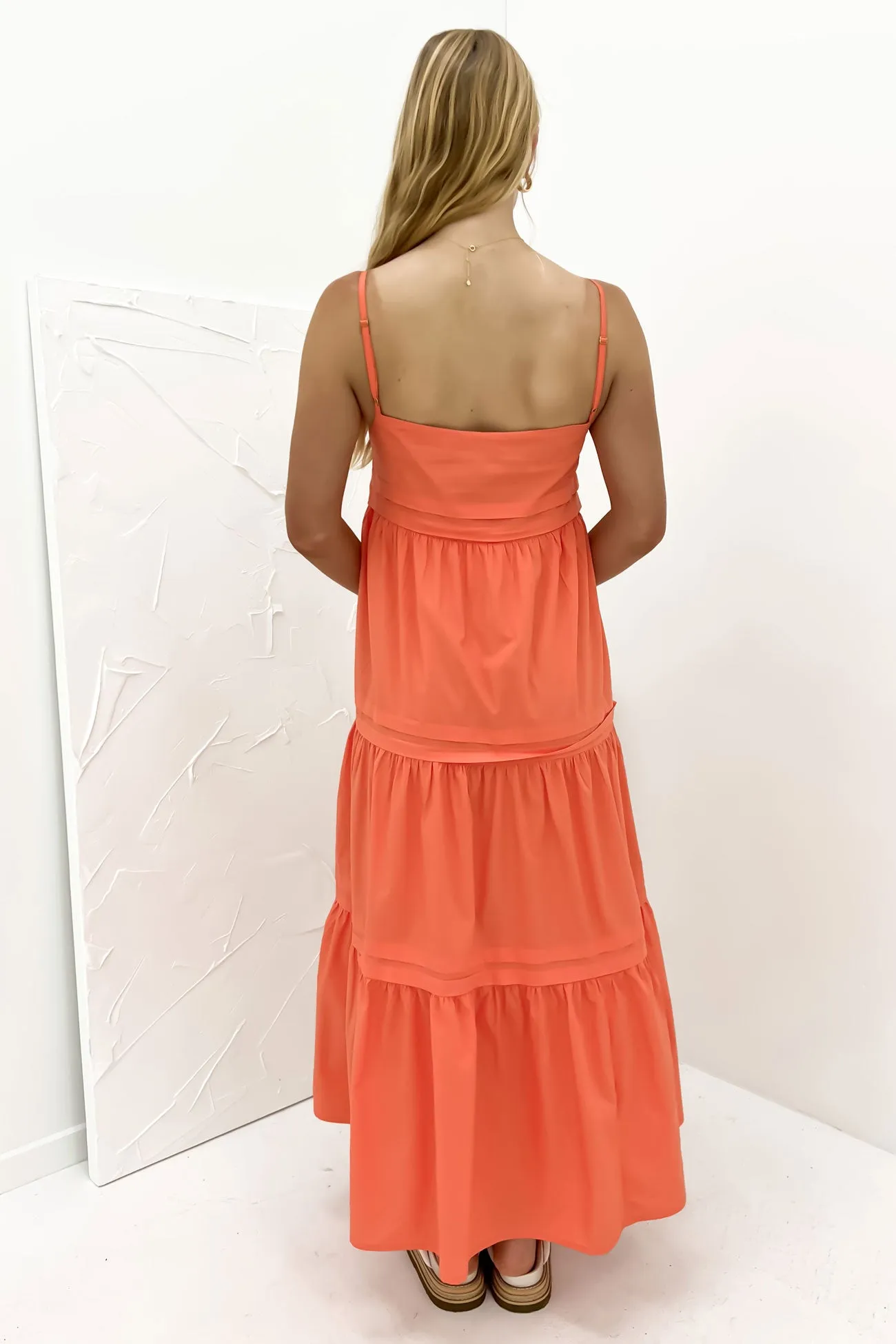 Chic Look Esme Maxi Dress Coral